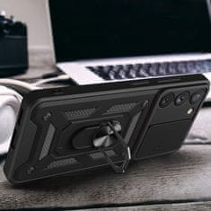 MG Hybrid Armor Camshield maska za Samsung Galaxy S23 Ultra, crno