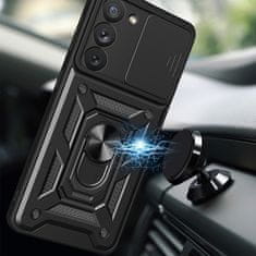 MG Hybrid Armor Camshield maska za Samsung Galaxy S23 Ultra, crno