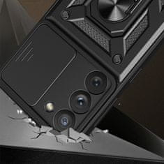 MG Hybrid Armor Camshield maska za Samsung Galaxy S23 Ultra, crno