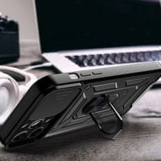 MG Hybrid Armor Camshield maska za Vivo X80 Lite / Vivo V25, crno