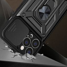 MG Hybrid Armor Camshield maska za Vivo X80 Lite / Vivo V25, crno