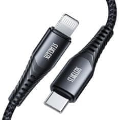 Joyroom Fast Charging kabel USB-C / Lightning 2.1A 1.2m, crno