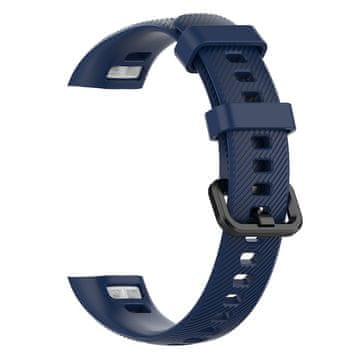 BStrap Silicone Line remen za Honor Band 4, dark blue