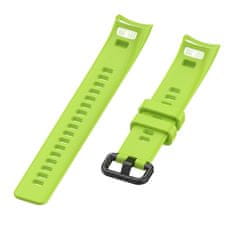 BStrap Silicone Line remen za Honor Band 4, green