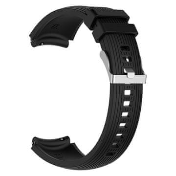 BStrap Silicone Davis remen za Samsung Gear S3, black