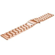 BStrap Stainless Steel remen za Huawei Watch GT2 Pro, rose gold