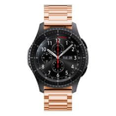 BStrap Stainless Steel remen za Samsung Gear S3, rose gold