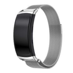 BStrap Milanese remen za Samsung Gear Fit 2, silver