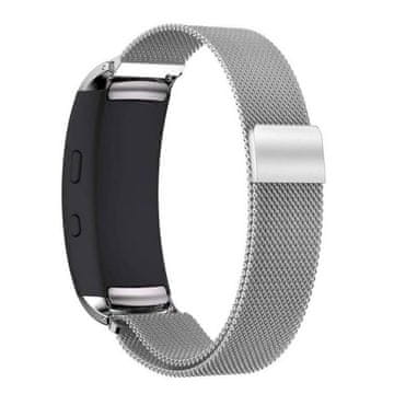 BStrap Milanese remen za Samsung Gear Fit 2, silver