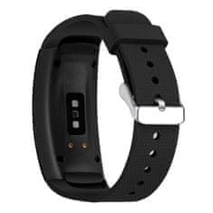 BStrap Silicone Land remen za Samsung Gear Fit 2, black