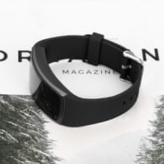 BStrap Silicone Land remen za Samsung Gear Fit 2, black