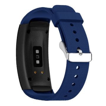 BStrap Silicone Land remen za Samsung Gear Fit 2, dark blue