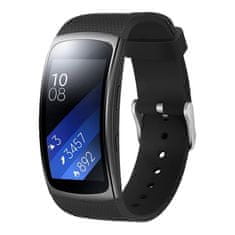 BStrap Silicone Land remen za Samsung Gear Fit 2, black