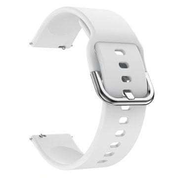 BStrap Silicone V2 remen za Garmin Venu 2 Plus, white