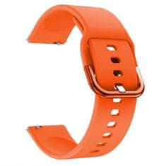 BStrap Silicone V2 remen za Garmin Venu 2 Plus, orange