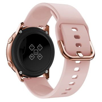 BStrap Silicone remen za Samsung Galaxy Watch Active 2 40/44mm, sand pink