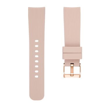BStrap Silicone Line (Small) remen za Samsung Galaxy Watch Active 2 40/44mm, apricot