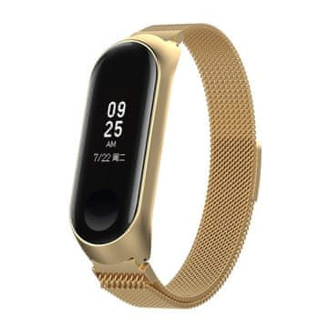 BStrap Milanese (Large) remen za Xiaomi Mi Band 3/4, gold