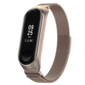 BStrap Milanese (Large) remen za Xiaomi Mi Band 3/4, Champagne