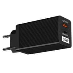 MG Fast GaN punjač USB / USB-C 65W QC PD, crno