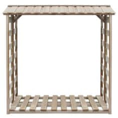 Vidaxl Spremište za drva 150 x 90 x 176 cm od impregnirane borovine