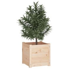 Vidaxl Vrtne sadilice 2 kom 40 x 40 x 40 cm od masivne borovine