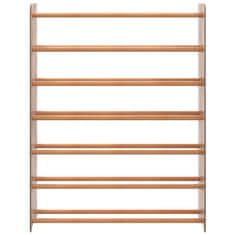 Vidaxl Stalak za cipele smeđi 90 x 24 x 117 cm od konstruiranog drva