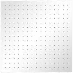 Vidaxl Glava za nadglavni tuš nehrđajući čelik 40 x 40 cm četvrtasta