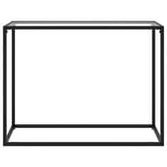 Vidaxl Konzolni stol prozirni 100 x 35 x 75 cm od kaljenog stakla