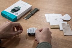 EPICO remen za Apple Watch 42/44/45 mm, tekstilni, pleteni, maslinasto zeleni (63418141500001)
