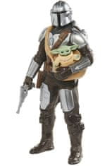 Star Wars Mandalorian and Grogu figure, 30 cm