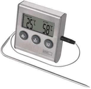 E2157 digitalni kuhinjski termometar i mjerač vremena