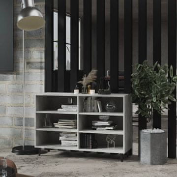 Vidaxl Ormarić Betonsko-sivi 103,5 x 35 x 70 cm Materijal na bazi drva