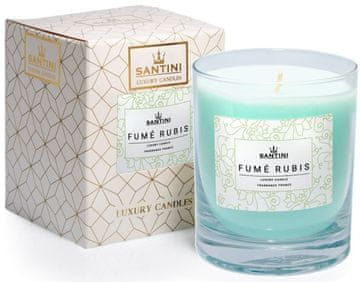 Santini Luksuzna svijeća - Fumé Rubis, 200g