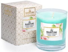 Santini Luksuzna svijeća - Green Yvésse, 200g