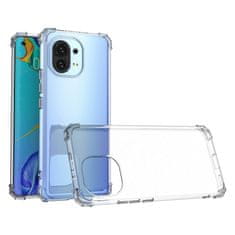 MG Anti Shock Military silikonska maska za Xiaomi Mi 11, proziran