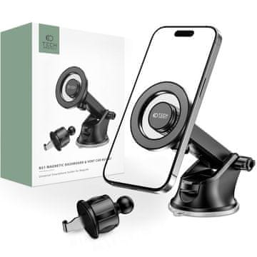 Tech-protect N51 MagSafe držač mobitela za auto 15W, crno