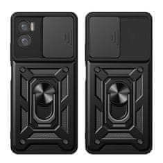 Tech-protect Camshield maska za Motorola Moto E22 / E22i, crno
