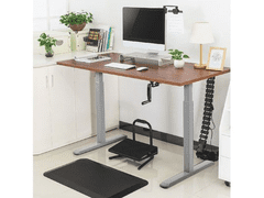 Maclean Radni stol MACLEAN, ručno podešavanje visine, bez ploče stola, za stajanje i sjedenje