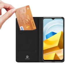 Dux Ducis Skin Pro preklopna maska za Xiaomi Poco M5, crno