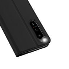 Dux Ducis Skin Pro preklopna maska za Sony Xperia 5 IV, crno