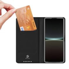 Dux Ducis Skin Pro preklopna maska za Sony Xperia 5 IV, crno