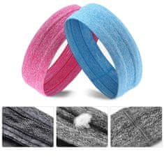 MG Running Headband sportska traka za glavu, plava