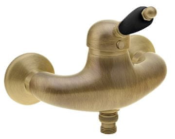 SAPHO KIRKÉ CRNA zidna retro slavina, brončana završna obrada