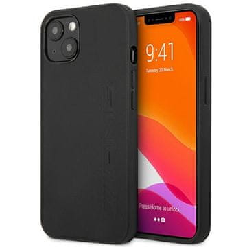 AMG Maskica AMG AMHCP14SDOLBK za iPhone 14 6.1" koža crna