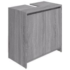 Vidaxl Kupaonski ormarić boja hrasta 60 x 33 x 61 cm konstruirano drvo