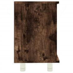 Vidaxl Kupaonski ormarić boja dimljenog hrasta 60x32x53,5 cm drveni