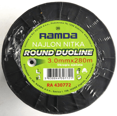 Ramda Duoline najlonska nit, okrugla, 3 mm x 280 m