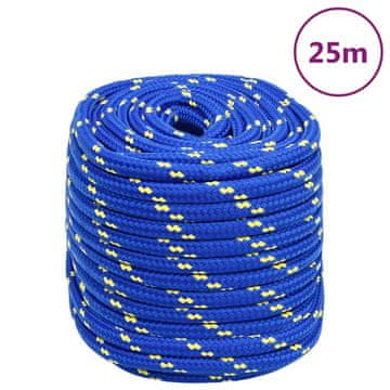 Vidaxl Jedriličarsko uže, plavo, 18 mm, 25 m, polipropilen