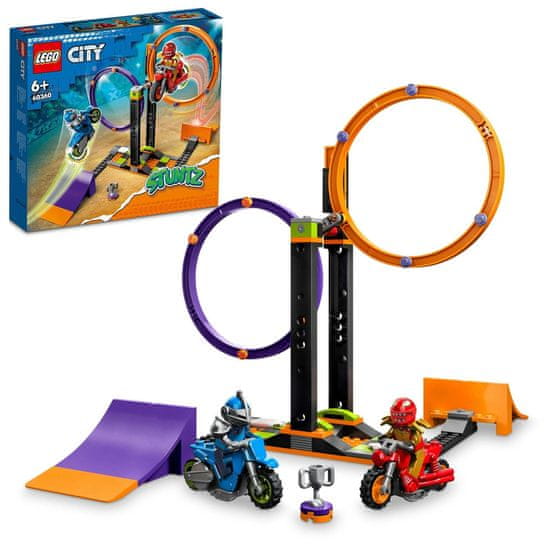 LEGO City 60360 Izazov za kaskadere s krugovima koji se vrte